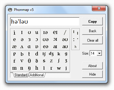 Screen shot of Phonmap
